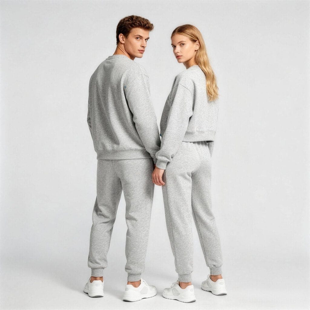 Premium Cotton **Sportswear Sets** Wholesale Drawstring Detail