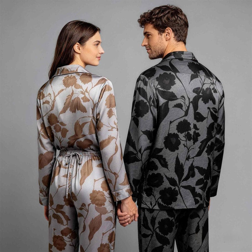 Custom Pajamas Wholesale Soft Fabric Detail Stitching