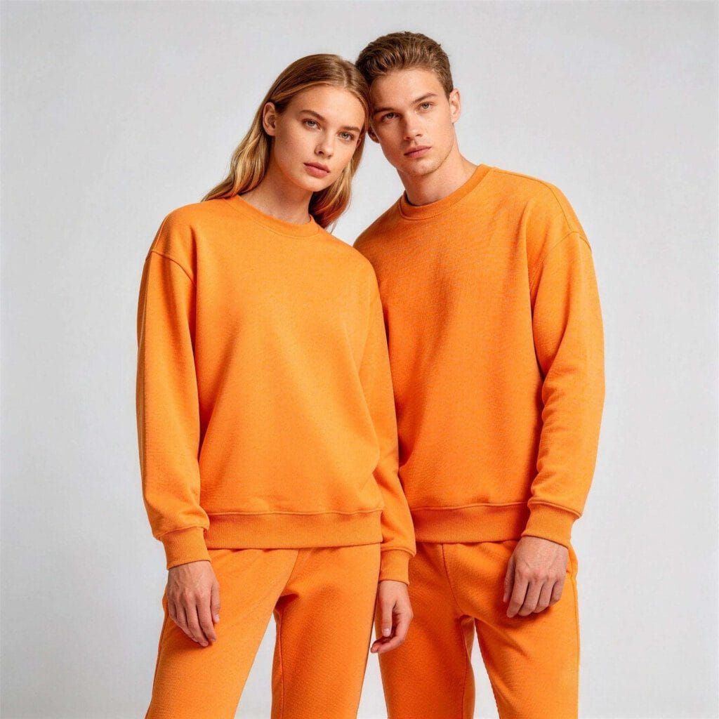 Gray **Sportswear Sets** Wholesale Cropped Hoodie Joggers