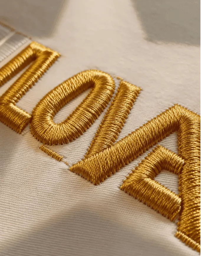 3D Puff Embroidery